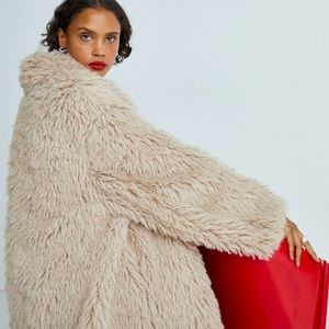Faux Fur Jacket. New with tags.